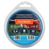 Леска триммерная 2,4*15 м. Roundline на пластиковой обойме