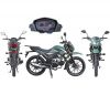 Мопед Альфа SA Max Offroad LUX форсир. серебристо-зеленый 18/18
