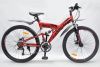 Велосипед 26" VARMA RIVEZ V60D красный 2-х подв. 21 ск ст. 